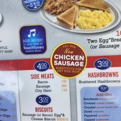 Waffle House - New Menu!