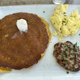 Pumpkin Pancake Breakfast $13.99