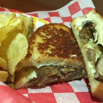 Oakbrook Brewing Company - Roast beef, mushrooms, provolone/mozzarella blend - Breweries Near Me - Reading, Pennsylvania