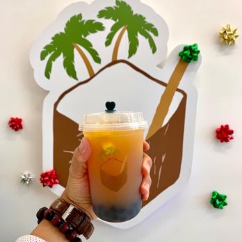 Coco3 - Guava and mango fruit tea! - Bubble Tea Near Me - South San Francisco, California