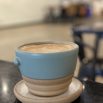 OB Beans Coffee Roasters - Dirty Chai Latte with coconut cream mylk - Coffee Roasteries Near Me - San Diego, California