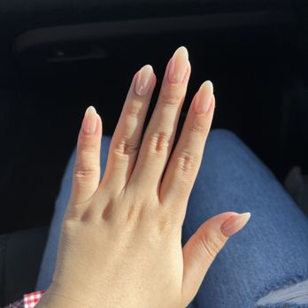 MOI Nails Studio - Hailey Bieber chrome nails - Nail Salons Near Me - Los Angeles, California
