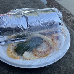 Tacos el Angel - Breakfast burrito chorizo