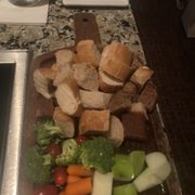Photo of The Melting Pot - San Diego - San Diego, CA, United States. Bread &amp; veggies
