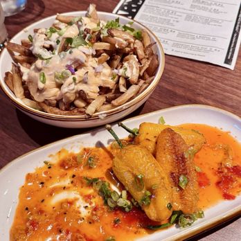 Dharma Bums - More food. Thai Fries and Charred Sweet Peppers. - Vegan Near Me - New Hope, Pennsylvania