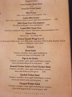 Menu photo 8 Collins River BBQ & Cafe McMinnville, TN