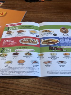 Menu photo 1 Denny's Selma, CA