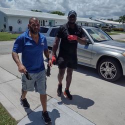 Rosner's Appliances - Nelson and Desmond delivering our new fridge..