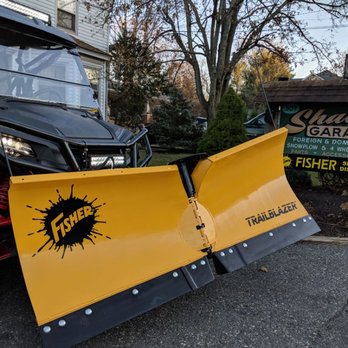 Shaw’s Garage - UTV Fisher V Plow Install - Auto Repair Near Me - Florham Park, New Jersey