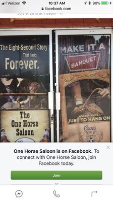 One Horse Saloon by null