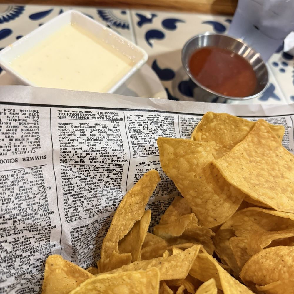Chips and Queso Dip