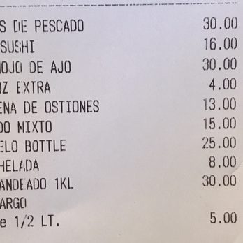 ConiSeafood - Receipt from 4/1/17. - Mexican Near Me - Inglewood, California ConiSeafood - Receipt from 4/1/17. - Mexican Near Me - Inglewood, California