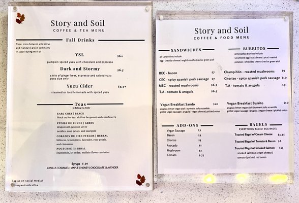 Menu photo 3 Story and Soil Coffee Hartford, CT