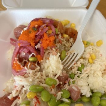 Ono Poke - After a couple bites! - Hawaiian Near Me - Memphis, Tennessee