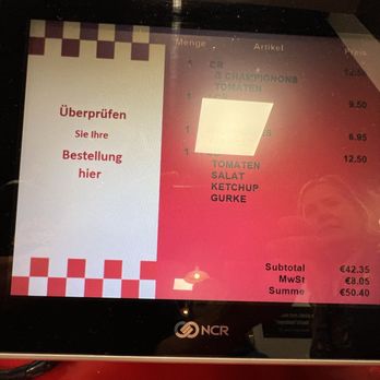 Five Guys - Bill - Burgers Near Me - Berlin, BE