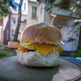 Cafe Duet - Chorizo Breakfast Sandwich - Cafes Near Me - Stroudsburg, Pennsylvania