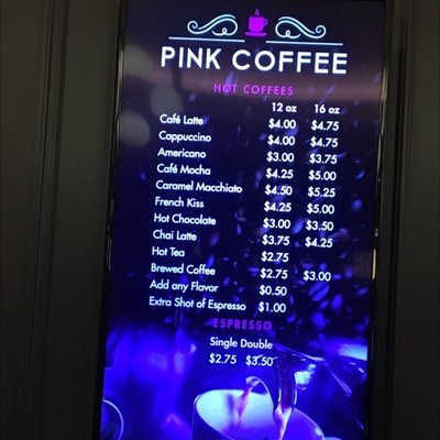 Menu photo 2 Pink Coffee Cabazon, CA Menu photo 2 Pink Coffee Cabazon, CA