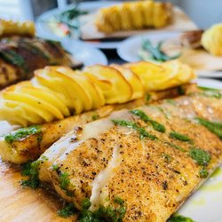 Farm Restaurant - Whitefish Special
Cedar Planked Whitefish, parsley butter with Duchess Potatoes