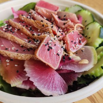 Toss’d - ahi tuna salad - Wraps Near Me - Temecula, California Toss’d - ahi tuna salad - Wraps Near Me - Temecula, California