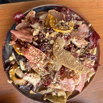 Crudo e Nudo - Chicory salad - Seafood Near Me - Santa Monica, California