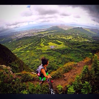 Pali Puka - View is gorgeous! - Hiking Near Me - Nu'uanu Pali, Hawaii Pali Puka - View is gorgeous! - Hiking Near Me - Nu'uanu Pali, Hawaii