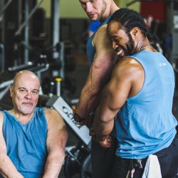NorthRidge Fitness - Tricep check!