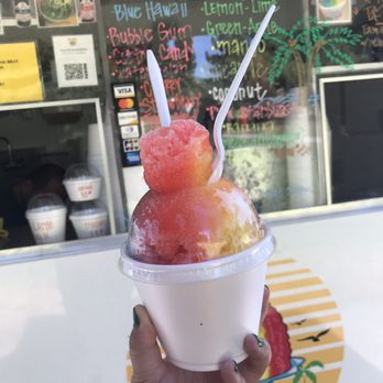 Sweet and Snow - Blue Hawaiian, Pineapple & Watermelon. Medium size $4 - Shaved Ice Near Me - Stockton, California Sweet and Snow - Blue Hawaiian, Pineapple & Watermelon. Medium size $4 - Shaved Ice Near Me - Stockton, California