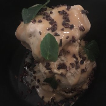 Barbareño - Handlebar semifreddo, black walnuts, dulce de leche - New American Near Me - Santa Barbara, California