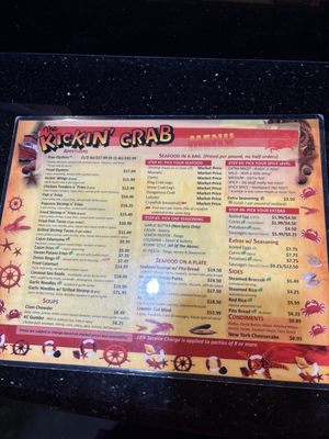 Menu photo 7 The Kickin' Crab Westminster, CA