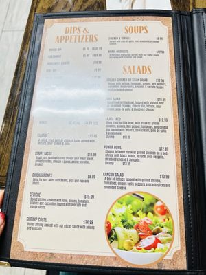 Menu photo 2 Canterero Mexican Grill Lynchburg, TN