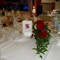 Sportgaststätte Wasserburg - Beispiel einer Hochzeitsdekoration
