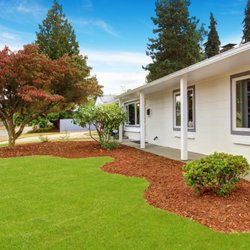 Moe’s landscaping & Design - Turf and tree installation with mulch