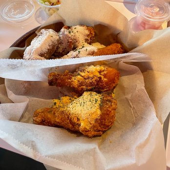 Vons Chicken - E. Crispy Fried Chicken with Honey Butter Full - Chicken Wings Near Me - San Jose, California Vons Chicken - E. Crispy Fried Chicken with Honey Butter Full - Chicken Wings Near Me - San Jose, California