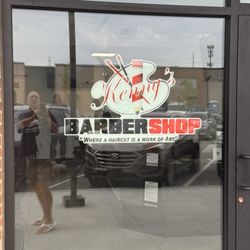 Kenny's Barbershop - Entrance to Kenny's