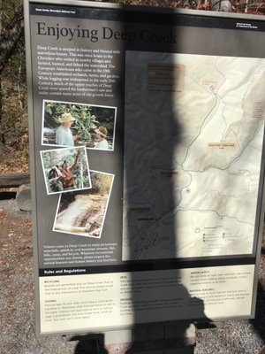 Deep Creek Trail Trailhead by null