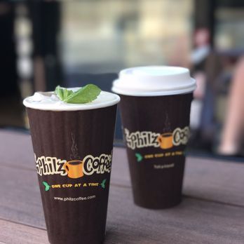 Philz Coffee - mint mojito (front), philtered soul (back) - Coffee & Tea Near Me - San Jose, California Philz Coffee - mint mojito (front), philtered soul (back) - Coffee & Tea Near Me - San Jose, California