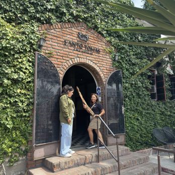 Santo Tomás - Entrance with our tour guide - Wineries Near Me - Baja California, BCN Santo Tomás - Entrance with our tour guide - Wineries Near Me - Baja California, BCN