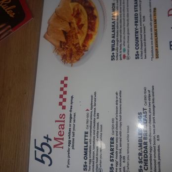 Denny's - Btw... they have a 55+ menu, but the lovely waitress laughed when I tried to order from it, before I told her my age. - Breakfast & Brunch Near Me - Chandler, Arizona