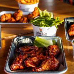 Cowboy Chicken - Chicken Wings and homemade sides