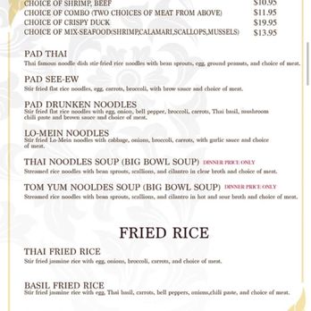 The Best Thai restaurant - Lunch specials - Thai Near Me - Jacksonville, Florida