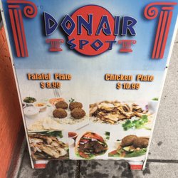 Sandwich board menu