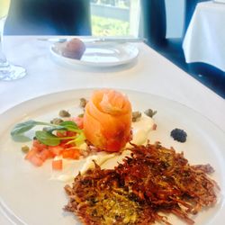 The River Room - The House Cured Smoked Salmon.