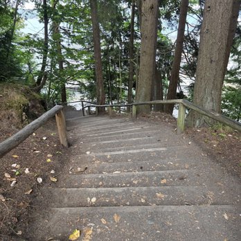 Point Defiance Park - Staircase to water - Parks Near Me - Tacoma, Washington Point Defiance Park - Staircase to water - Parks Near Me - Tacoma, Washington
