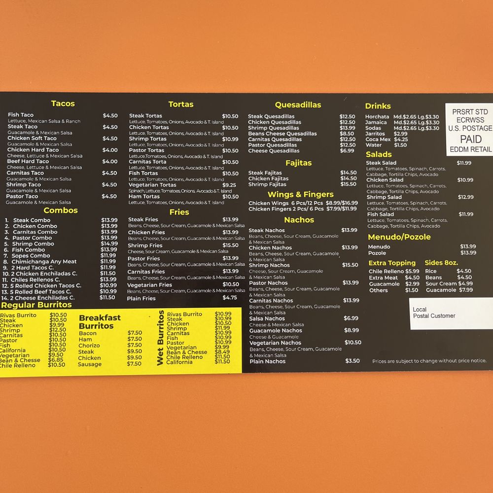 Menu Menu