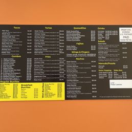 Menu Menu