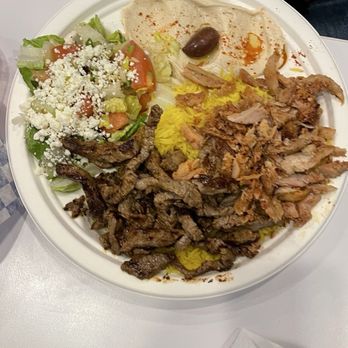 It's All Greek To Me - Mix Shawarma Plate - Greek Near Me - Tempe, Arizona