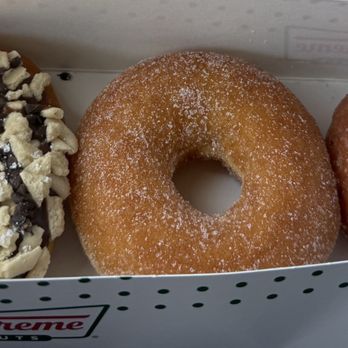 Krispy Kreme Doughnuts - Cannoli, sugar, strawberry cake glazed - Coffee & Tea Near Me - Oceanside, California Krispy Kreme Doughnuts - Cannoli, sugar, strawberry cake glazed - Coffee & Tea Near Me - Oceanside, California