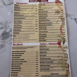Menu Menu
