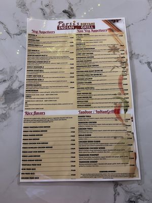 Menu photo 2 Persis Indian Grill Orlando, FL Menu photo 2 Persis Indian Grill Orlando, FL