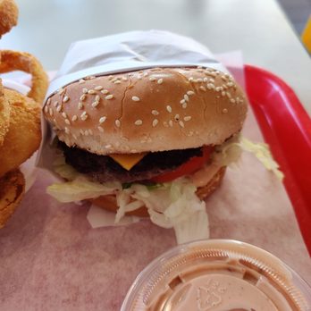 Troy's Drive In - Cheese burger - American Near Me - Orange, California